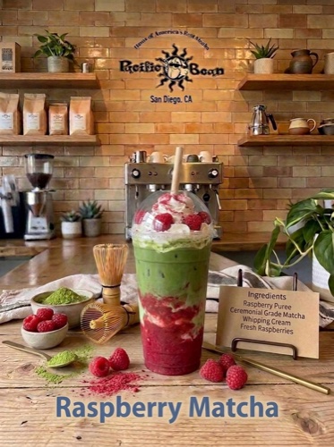 Raspberry Matcha
