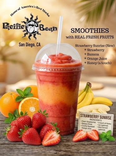 Strawberry Sunrise Smoothie